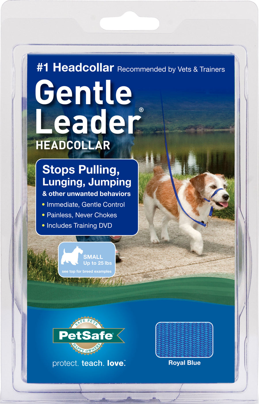 Petsafe Gentle Leader Headcollar, Blue, SM - Training