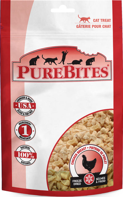 Purebites Freeze Dried Cat Treats, Chicken Breast, 1.09 oz - Pet