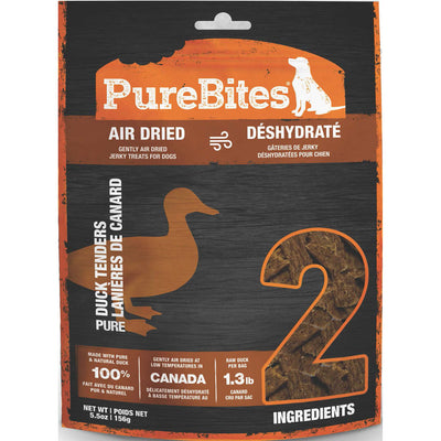 Purebites Air Dried Dog Duck, 5.5oz-156 g - Pet
