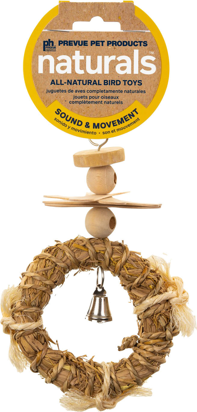Prevue Pet Naturals Crown Bird Toy - General