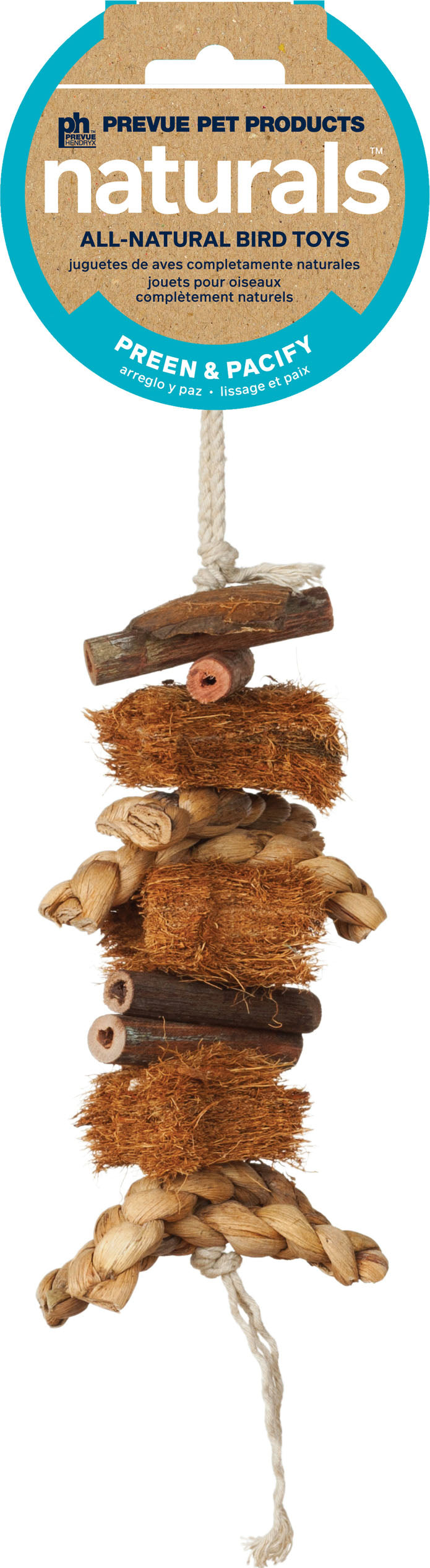 Prevue Pet Coco Rope Mini Bird Toy, SM - General