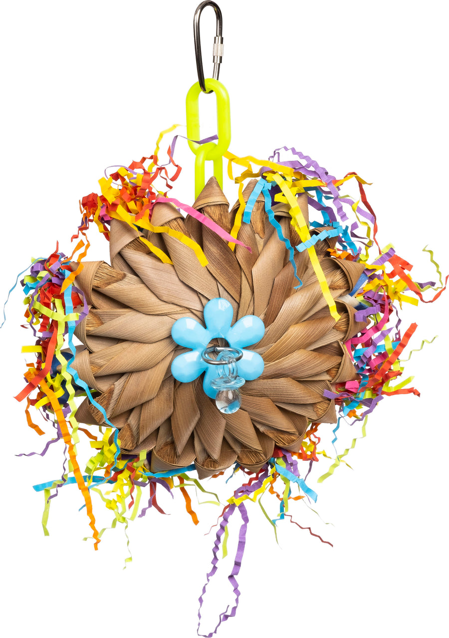 Prevue Pet Preening Wheel Bird Toy, 7x3x8 in - General