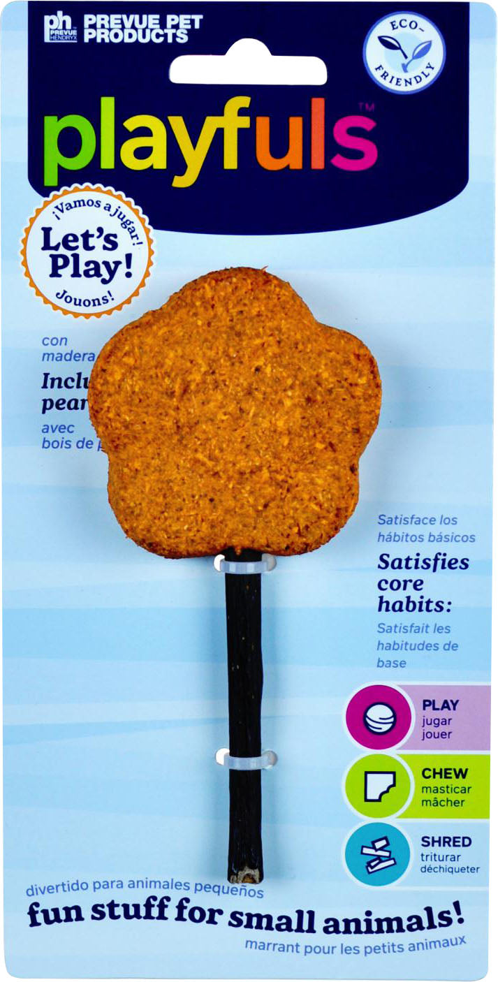 Prevue Pet Lollipop Flower Chew Stick Small Animal - Edibles