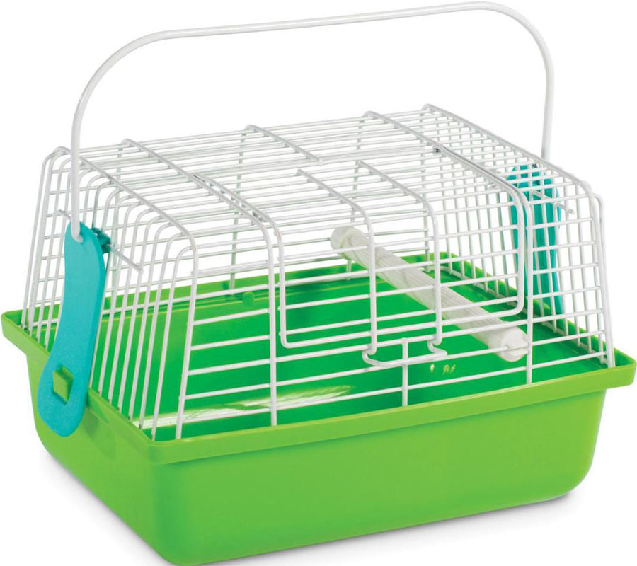 Prevue Pet Small Animal Travel Cage, Assorted, 9x5.58x6 in - Soft Sided