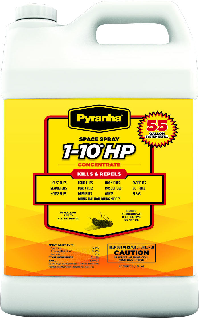 Pyranha 1-10 HP Space Spray for 2.5gal System Conc, 2.5 gal - Roll-On, Lotion and Powder