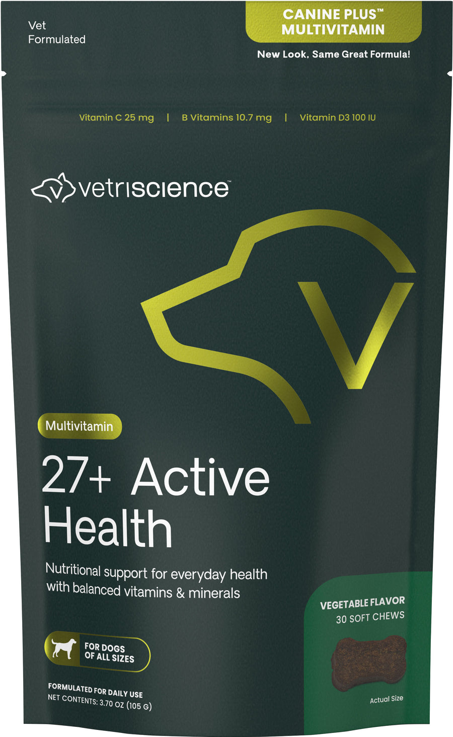 Vetri Science Canine Plus Multivitamin Supplement, 30 ct - Supplements