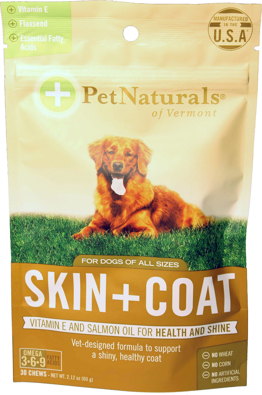 Pet Naturals Skin+coat Dog Chews, Chicken, 30 ct - Supplements
