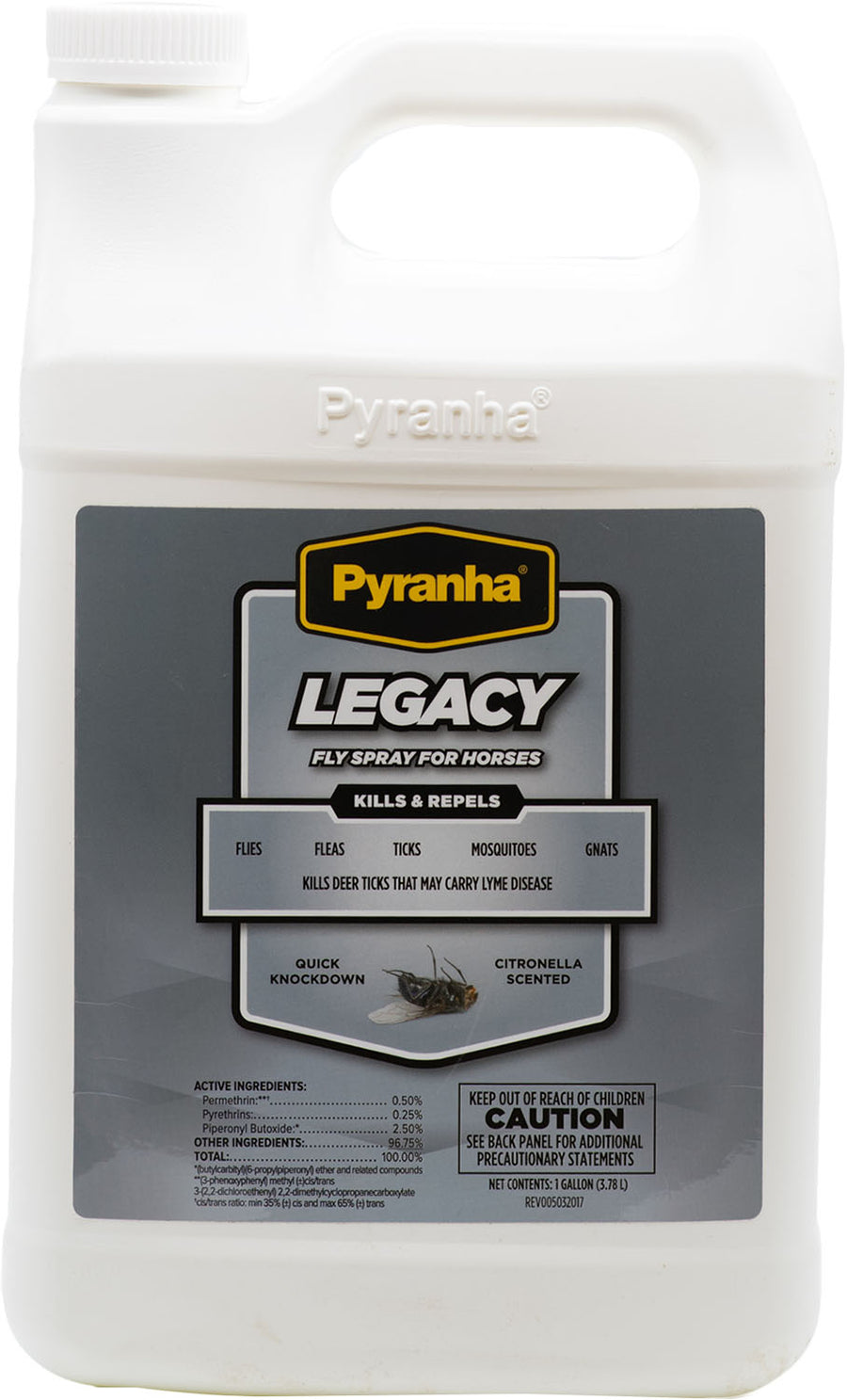 Pyranha Legacy Fly Spray RTU, 1 gal - Ready to Use