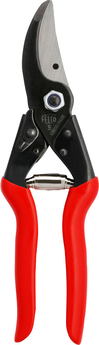 Felco 5 Pruning Shears, 9 in - Bypass Pruners