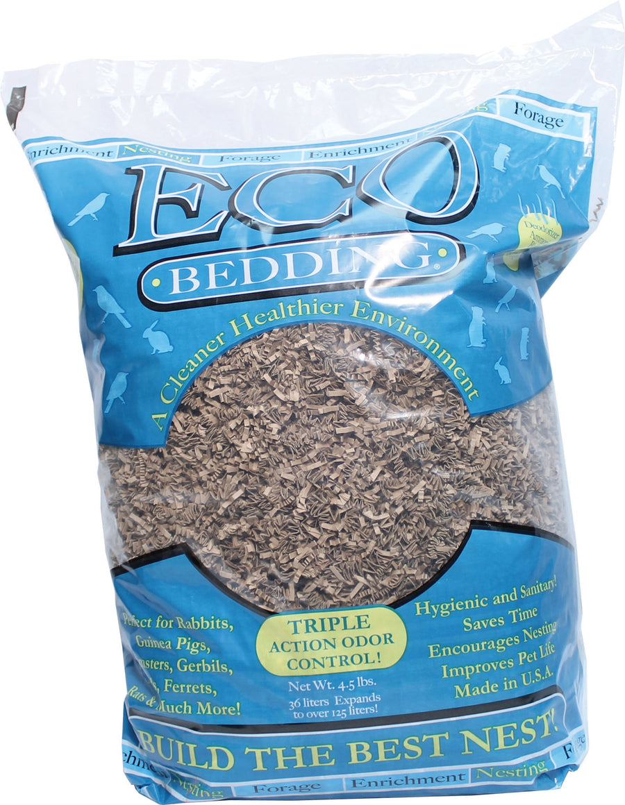 Eco Bedding W/Odor Control, Brown, 4.5 lb - Specialty