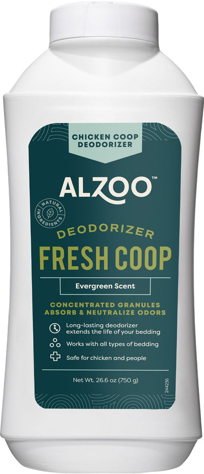 Alzoo Mineral-Based Fresh My Coop, Evergreen, 26.6 oz - Odor Control