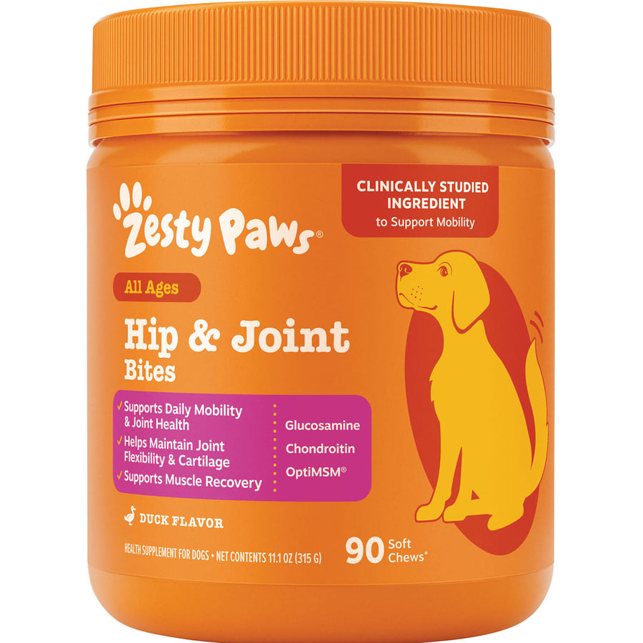 Zesty Paws Mobility Bites, Duck, 90 ct - Joint Care
