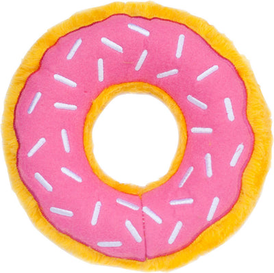 Zippypaws Donut Strawberry, Pink, Reg - Plush