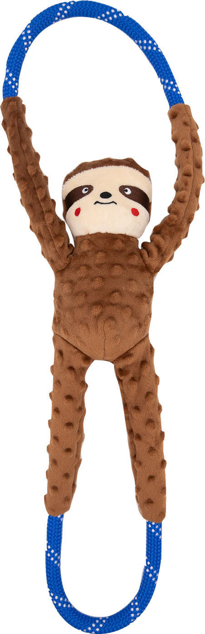 Zippypaws Ropetugz Sloth, LG - Plush
