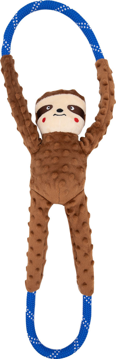 Zippypaws Ropetugz Sloth, LG - Plush
