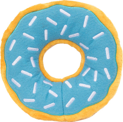 Zippypaws Donut Blueberry, Blue, Jumbo - Plush