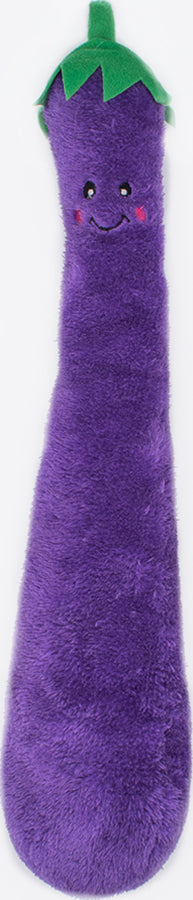 Zippypaws Jigglerz Eggplant, Purple, XL - Plush