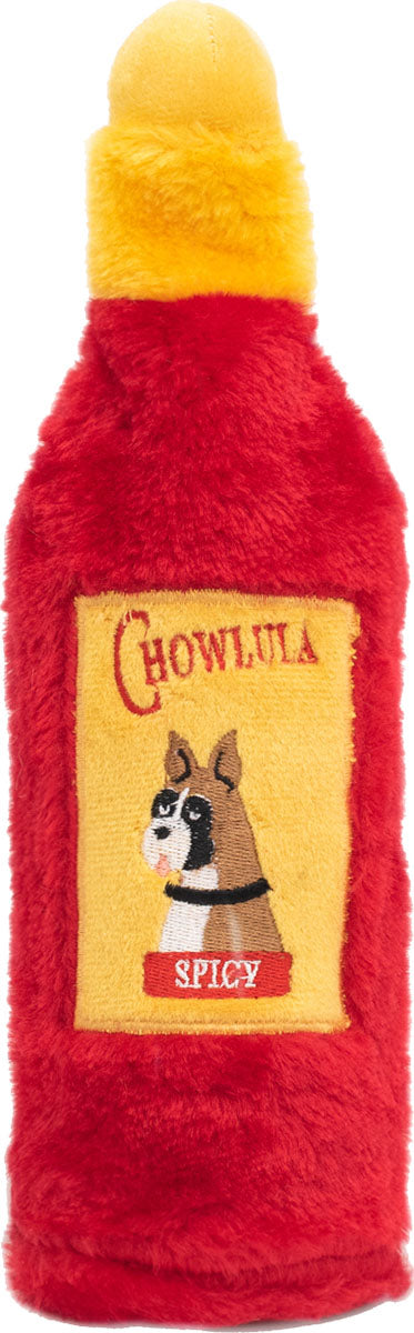 Zippypaws Crusherz Hot Sauce Chowlula, Red, MD - Plush