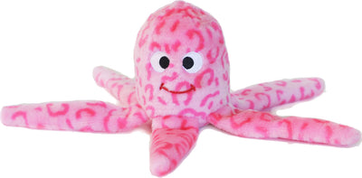 Zippypaws Floppy Jelly Octopus, Pink, SM - Plush