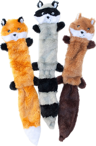 Zippypaws Skinny Peltz, Assorted, LG - Plush
