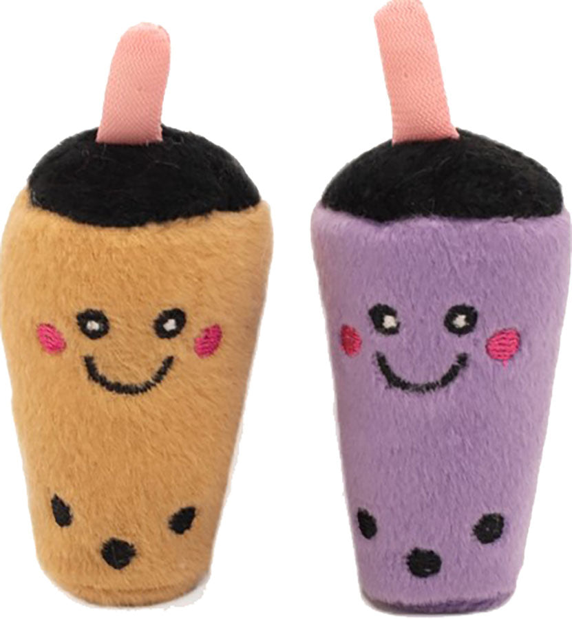 Zippyclaws Nomnomz Milk Tea and Taro, Catnip, sm-2 pk