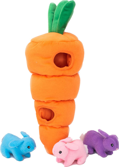 Zippypaws Easter Zippy Burrow Easter Carrot, XL - Plush