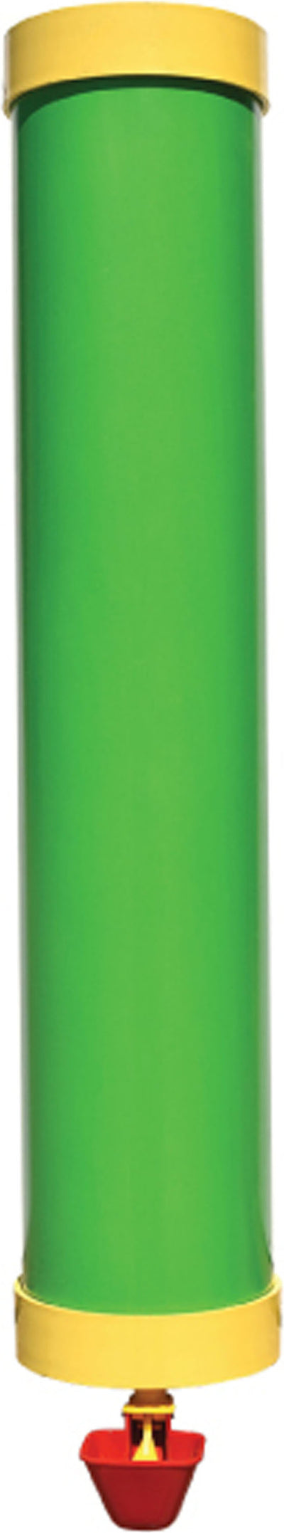 Rugged Ranch High End Poultry Waterer, Green/Yellow, 2 gal