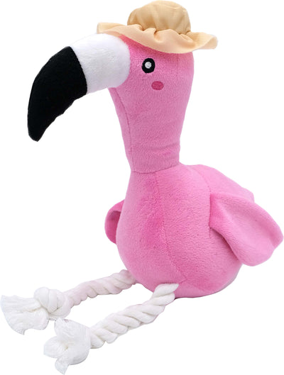 Zippypaws Playful Pal Freya the Flamingo, Pink - Plush