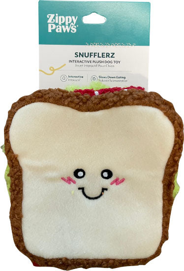 Zippypaws Snufflerz Blt Sandwich, MD - Plush