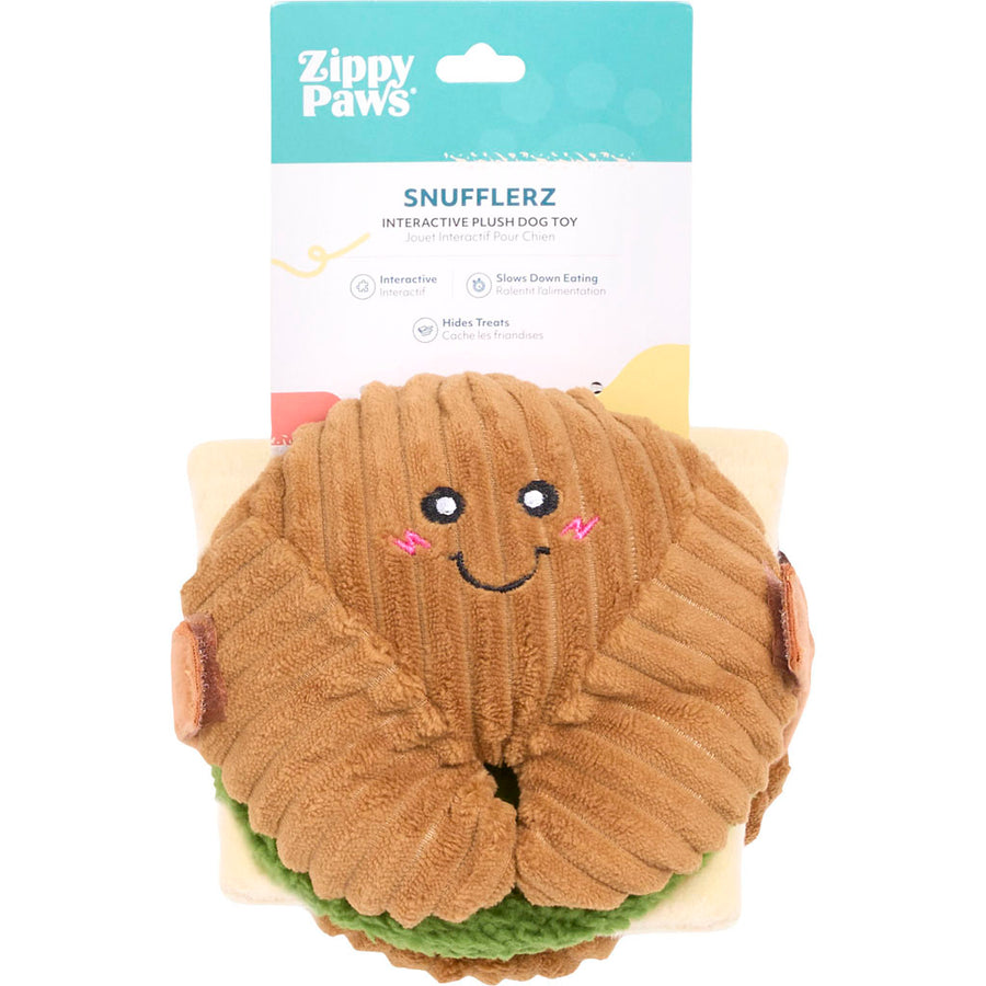 Zippypaws Snufflerz Stacks - Breakfast Sandwich, O/s - Plush