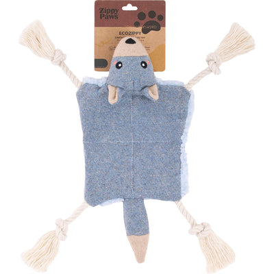 Zippypaws Eco Knotty Crawler - Wolf, O/s - Plush