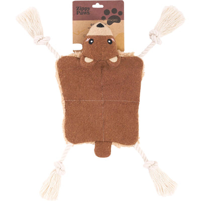 Zippypaws Eco Knotty Crawler - Bear, O/s - Plush