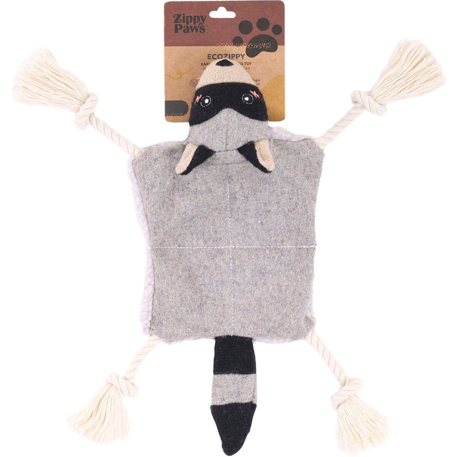 Zippypaws Eco Knotty Crawler - Raccoon, O/s - Plush