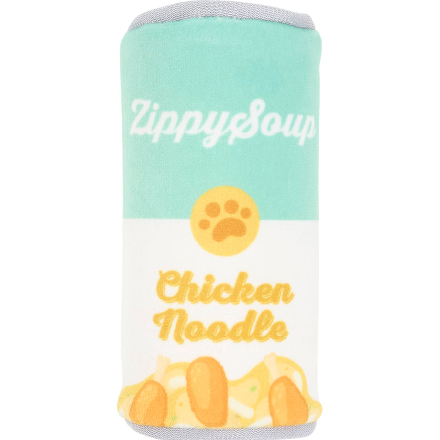 Zippypaws Squeakie Can Chicken Noodle Soup, SM - Plush