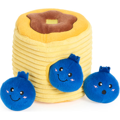 Zippypaws Zippy Burrow Blueberry Pancakes, LG - Plush
