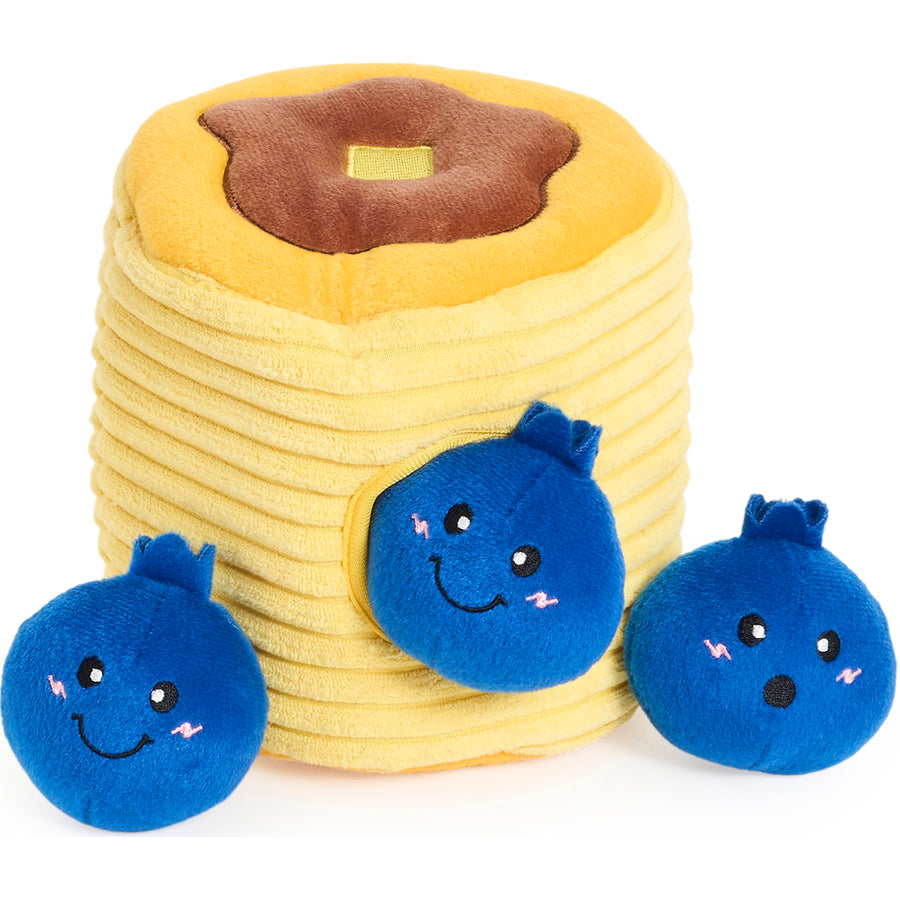 Zippypaws Zippy Burrow Blueberry Pancakes, LG - Plush