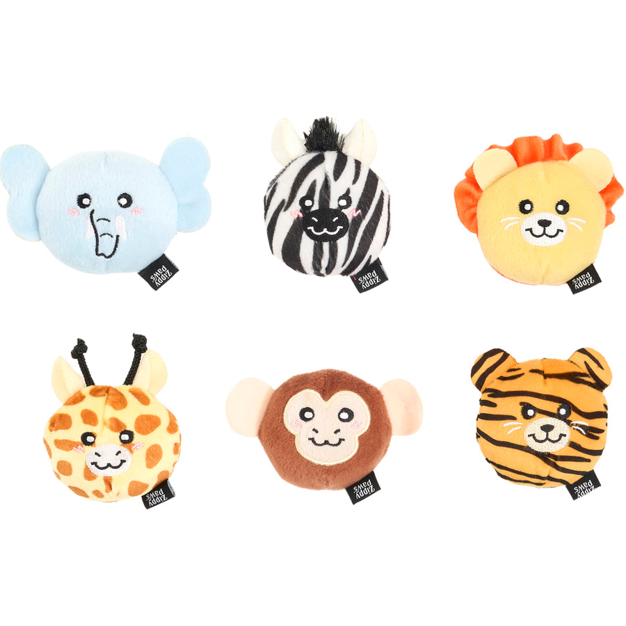 Zippypaws Miniz Bubble Jungle Safari, XS - Plush