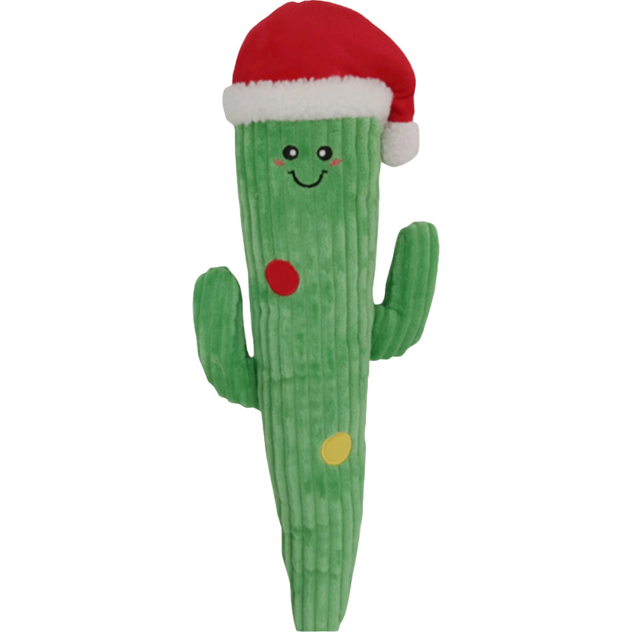 Zippypaws Holiday Jigglerz Christmas Cactus, XL