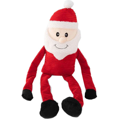 Zippypaws Holiday Crinkle Santa, Jumbo - Christmas
