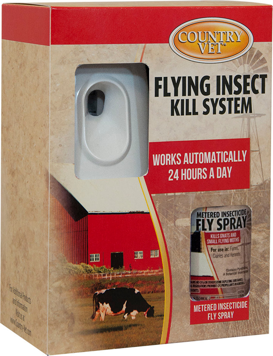 Country Vet Flying Insect Kill System, 2 pc - Roll-On, Lotion and Powder