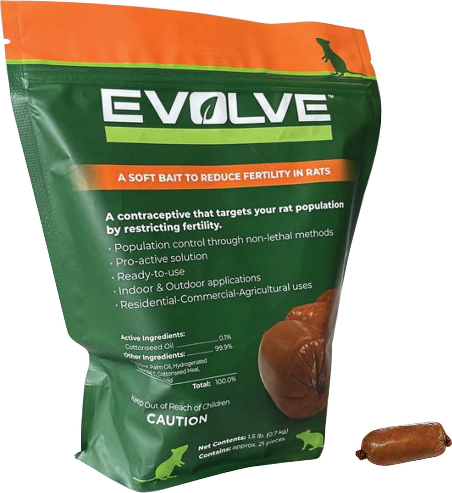 Evolve Rat Birth Control, 1.5 lb - Killing Agents