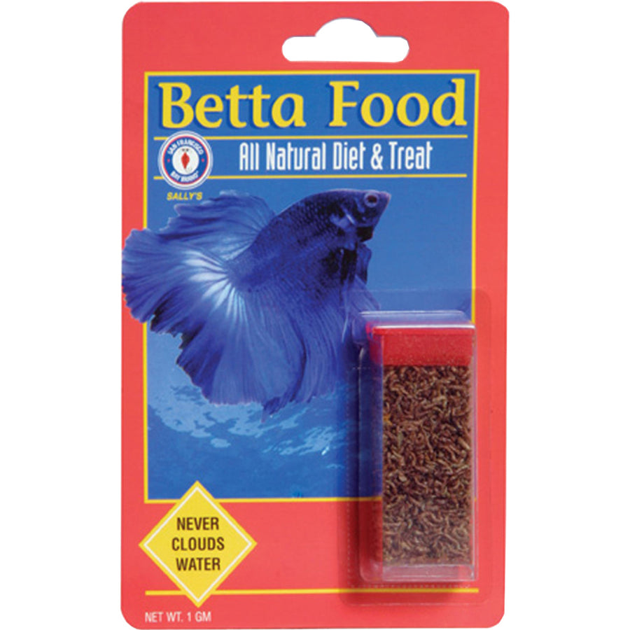 San Francisco Bay Brand Sfbb Freeze Dried Fish Food Bloodworms Betta, 1 g