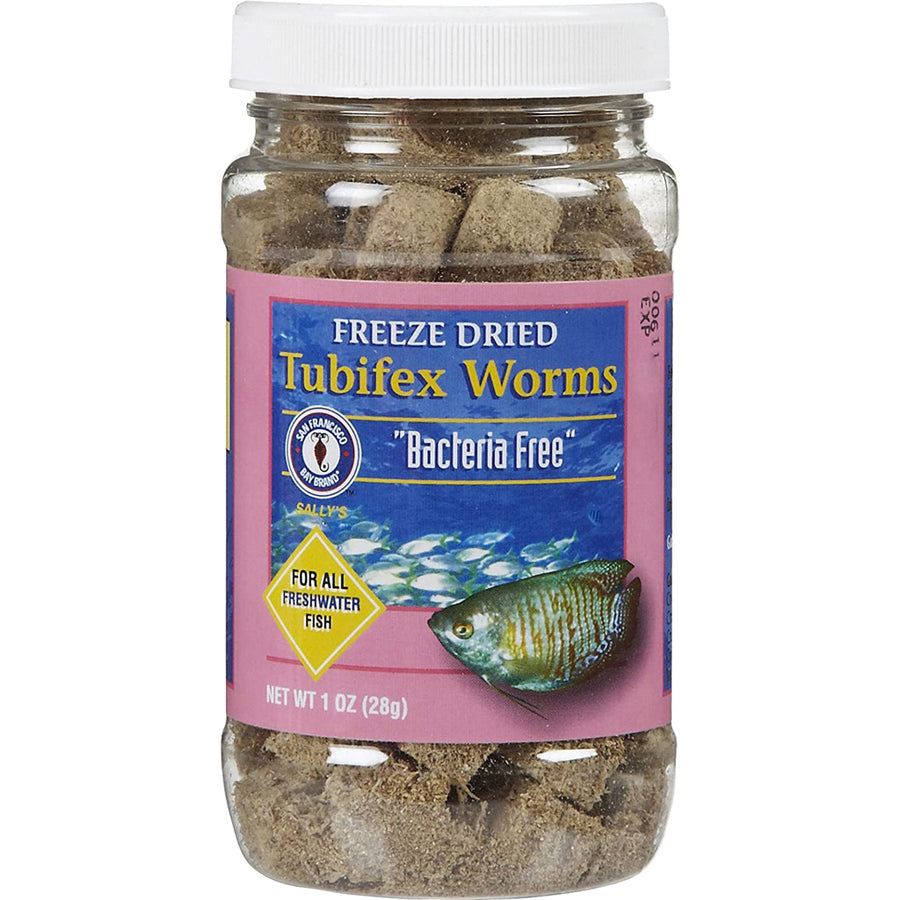 San Francisco Bay Brand Sfbb Freeze Dried Fish Food Tubifex, 28 g-1 oz - Standard