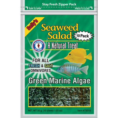San Francisco Bay Brand Sfbb Seaweed Salad, Green, 10 ct - Specialty
