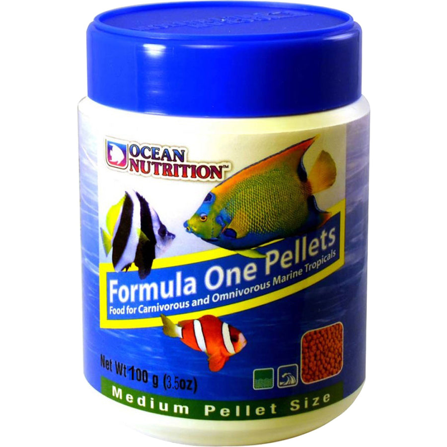 Ocean Nutrition Formula 1 Marine Fish Food Pellet, sm-100 g-3.5 oz - Standard