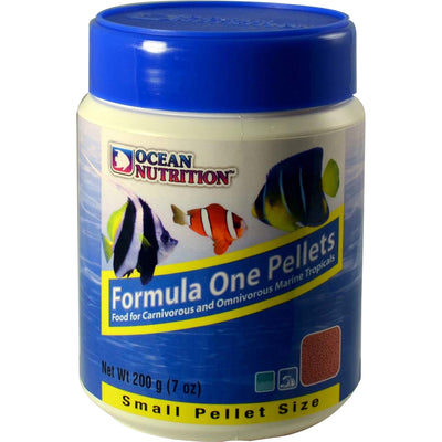 Ocean Nutrition Formula 1 Marine Fish Food Pellet, sm-200 g-7 oz - Standard