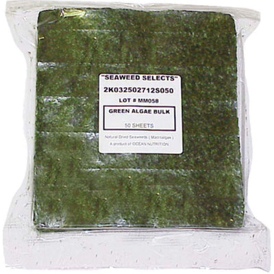 Ocean Nutrition Algae Seaweed Marine, Green, 50 ct - Specialty