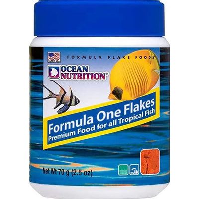 Ocean Nutrition Formula 1 Fish Food Flake, 70 g-2.5 oz - Standard