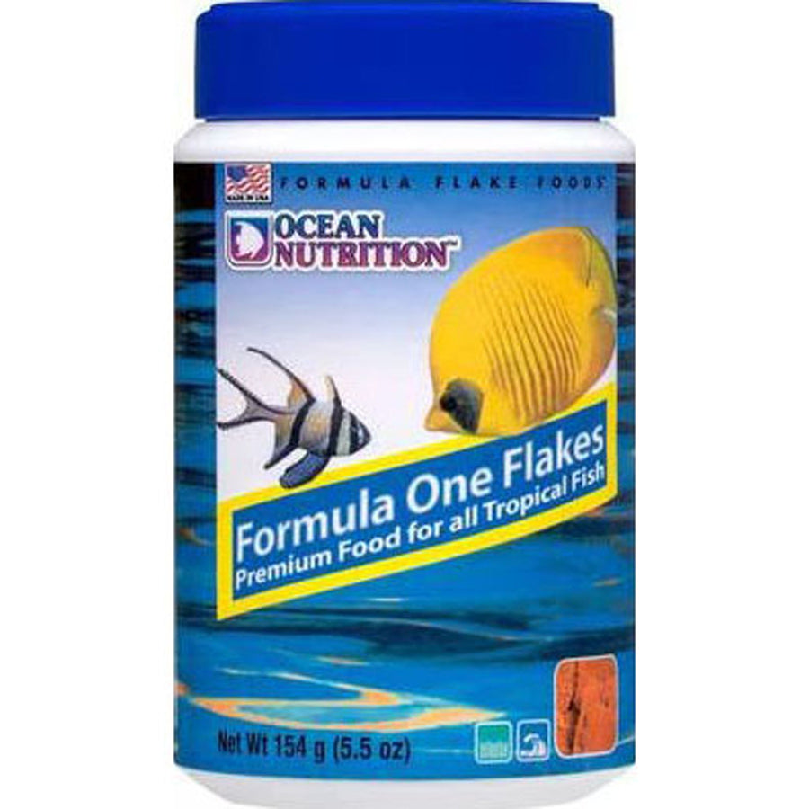 Ocean Nutrition Formula 1 Fish Food Flake, 154 g-5.5 oz - Standard