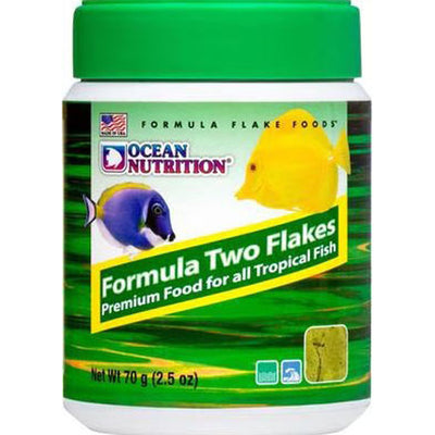 Ocean Nutrition Formula 2 Fish Food Flake, 70 g-2.5 oz - Standard
